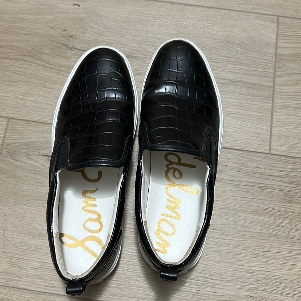 Same Edelman slip on sneakers